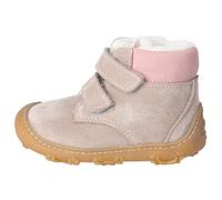 RICOSTA NICO Baskets basses pour fille, chaussures d'apprentissage de la marche, largeur : large, terracare, chaussures pieds nus, Gravier Rose 650, 22 EU Large