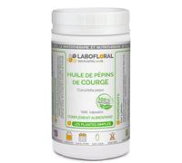 Pépins de Courge Labofloral 1000 capsules dosées à 502,5 mg - Complément alimentaire - Draineur, diurétique, urinaire - Fabriqué en France