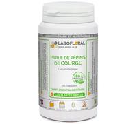 Pépins de Courge Labofloral 150 capsules dosées à 502,5 mg - Complément alimentaire - Draineur, diurétique, urinaire - Fabriqué en France