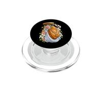 Pépite de Poulet Coquette catholique sacrée Vintage Kitsch PopSockets PopGrip pour MagSafe