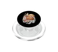 Pépite de Poulet Coquette catholique sacrée Vintage Kitsch PopSockets PopGrip pour MagSafe