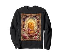 Pépite de Poulet Coquette catholique sacrée Vintage Kitsch Sweatshirt
