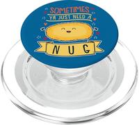 Pépite de Poulet Parfois Ya Just Need A Nug Citation Fast-Food PopSockets PopGrip pour MagSafe