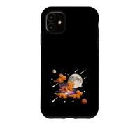 Pépites de Poulet dans l'espace - Motif Humoristique de Nourriture Cosmique Coque pour iPhone 11