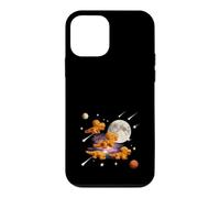 Pépites de Poulet dans l'espace - Motif Humoristique de Nourriture Cosmique Coque pour iPhone 12 Mini