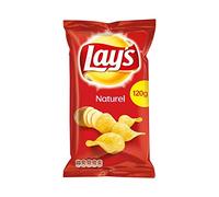 Pépites de saveurs naturelles | Lay's | Chips de sel naturel | Poids total 120 grammes