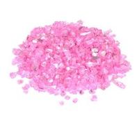 pépites de verre décoratives effet miroir - rose - 250grs Rose G