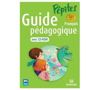 Pépites Français CE1 (2017) - Banque de ressources sur CD-Rom avec guide pédagogique papier Guide pédagogique avec 1 CD-Rom - Claire Bey-Chenu - Magnard - Livre CD-ROM - Scolaire / Universitaire CD