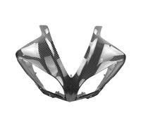 PEPKWELYCB Capot Protection Phare Moto Pour YZF-R1 YZF-1000 2009 2010 2011 Couvercle De Phare Avant Supérieur En Fibre De Carbone Pour Moto Boîtier de phares(Carbon Fiber Look)