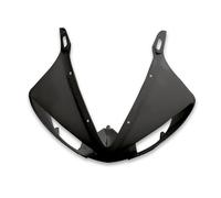 PEPKWELYCB Capot Protection Phare Moto Pour YZF-R6 YZF R6 2003 2004 2005 YZF-R6S 2006-2009 Moto Avant Phare Supérieur Capot Nez Panneau Protection Carénage Boîtier de phares(Matte Black)