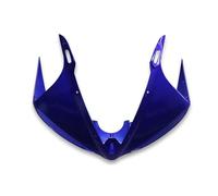 PEPKWELYCB Capot Protection Phare Moto Pour YZF-R6 YZF R6 2003 2004 2005 YZF-R6S 2006-2009 Moto Avant Phare Supérieur Capot Nez Panneau Protection Carénage Boîtier de phares(Blue)