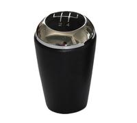 PEPKWELYCB Changement Vitesse Pommeau Levier Pour Mazda 2 DE DH 3 BK BL 5 CR CW 6 II GH CX-7 ER Pour Miata Pour MX-5 NC III Pommeau De Levier De Vitesse En Cuir Accessoires(R12345 chrome)
