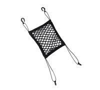 PEPLAYTAL 1 Housse De Siège Arrière pour Chien Filet D'Isolation pour Véhicule Noir