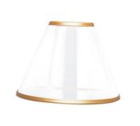 PEPLAYTAL 1 Pièce Collerette Ajustable pour Animaux de Compagnie Transparent pour Récupération Convient Aux Protection Après Blessures Ajustable