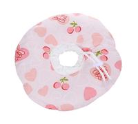 PEPLAYTAL 1 Pièce Collier de Récupération pour Chat de Cœur Collerette Élisabethaine Grattage Rose S