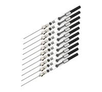 PEPLAYTAL 10 pièces Absorbeur Encre Stylo Plume Noir Outil Auxiliaire de Remplissage Encre pour Fournitures Scolaires et Papeterie Étudiante