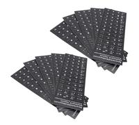 PEPLAYTAL 10 Pièces Autocollants Clavier Espagnol Stickers Multi Langues Remplacement Clavier pour Pc et Portable Compatibles Universellement Facile à Poser et Enlever