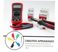 PEPLAYTAL 10 pièces Fiches Banane Isolées Connecteurs Audio pour Câbles Haut-parleurs Tests Multicolores avec Vis Sécurisées pour Amplificateurs et Récepteurs