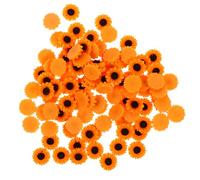 PEPLAYTAL 100 Pièces Charm Résine Marguerite pour Création de Accessoires Cheveux Scrapbooking pour Diy Décorations de Noël