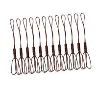PEPLAYTAL 100 pièces Rope For Teapot Protection Handmade Polyester Heat Resistant Kettle Handle And Lid Grip Cord For Kung Fu Tea Set Accessories