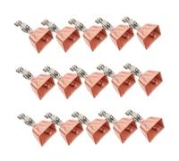 PEPLAYTAL 15 Pièces Clochettes Clip Acier Inoxydable Alarmes Sonores pour à Accessoires Polyvalents pour Mer Nuit