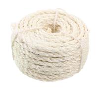 PEPLAYTAL 1rouleau Corde De Sisal Naturel pour Griffoir à Chat Corde Résistante Et Découpable pour Réparation Et Idéale pour Arbre à Chat Et Mobilier