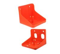 PEPLAYTAL 2 Pièces Boîte en Briques De Sel Porte-sel De Cerf Conteneur De Stockage De Fourrage Salé Porte-Pierre à Sel Support De Bloc De Sel Porte-sel De Chèvre Orange
