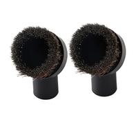 PEPLAYTAL 2 Pièces Brosse Daspirateur Accessoire de Remplacement pour Sols Durs et Surfaces Délicates Brosse Mixte Poils Naturels pour Nettoyage des Coins et Meubles
