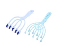 PEPLAYTAL 2 pièces Peigne de Massage pour Cinq Griffes et Griffes Outil de Relaxation pour Massage Apaisant à