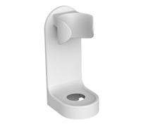 PEPLAYTAL 2 pièces Support Mural pour Brosse à Dents Électrique Blanc sans Perçage Autocollant Rack de Rangement Étanche Compatible Brosses Installation Facile