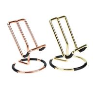 PEPLAYTAL 2 pièces Support Téléphone de Bureau Porte-téléphone et Tablette avec Base Antidérapante Design Créatif pour Usage Quotidien et Décoration de Table