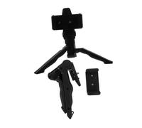 PEPLAYTAL 2 Pièces Support Téléphone Portable Pliable Trépied Multifonction Stable pour Bureau et Vlog Stabilisateur Main pour Live Streaming et