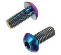 PEPLAYTAL 2 pièces Vis Vélo avec Rondelles Boulons Durables Résistants Corrosion Accessoires Faciles à Installer pour Porte-bidon Lot