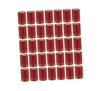 PEPLAYTAL 200 Pièces Capsules Thermorétractables Vin Couvre Bouchon Flexible pour Bouteilles Scellement et Réutilisable pour Vins à Cave ou Magasin