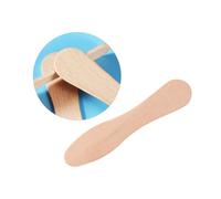 PEPLAYTAL 200 Pièces Cuillères pour Glace et Dégustation Écologiques Naturelles Lisses et Solides pour Glaces et Échantillons