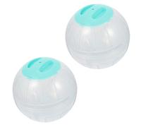 PEPLAYTAL 2pièces Balles Exercice pour Hamster De Boules Transparentes pour Activités Amusantes Et Exercices des Petits Animaux comme Hamsters Écureuils Et Hérissons