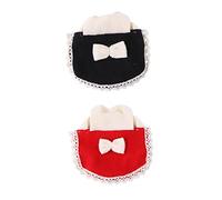 PEPLAYTAL 2pièces Veste Décorative pour Petit Animal De Costumes Premium pour Hamster Et Écureuil Mode Confortable Et Chaleureuse pour Rongeurs