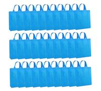 PEPLAYTAL 30 pièces de Rangement Non Tissé Cabas Réutilisable avec Capacité pour Courses et Linge Portable et Compact pour Usage Quotidien Couleur Aléatoire Couleur Aléatoire