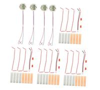 PEPLAYTAL 4 Ensembles DIY Fruit Battery Science Experiment Kit with Zinc for Stem Educational Physics Teaching Tool Potato Lemon Orange Battery Kit for School Projects