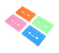 PEPLAYTAL 4 Pièces Cassettes Audio Vierges Cassettes DIY Vide Vierges Vides pour Projets Artisanat