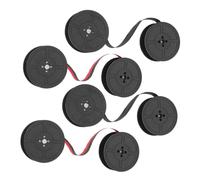 PEPLAYTAL 4 Pièces Lot Rubans Encreurs Double Bobine pour Machine à Écrire Vintage Remplacement pour Modèles Mécaniques Installation Facile
