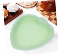 PEPLAYTAL 4 pièces Moule à Gâteau Silicone Forme Cœur Antiadhésif pour Pâtisserie Petits Cakes Muffins Cuisson Facile et Polyvalente