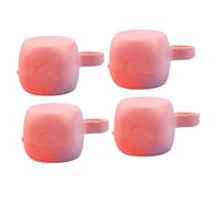 PEPLAYTAL 4pièces Boîte De Rangement Pour Sucette Boîte Antipoussière Portable Pour Sucettes Couleurs Aléatoires