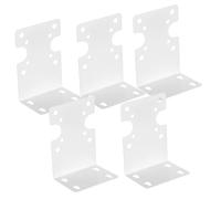 PEPLAYTAL 5 Pièces Support pour Boîtier de Filtre à Eau Métal Montage Fixe Robuste pour Purificateur et Systèmes de Filtration Compatible Universellement Construction Haute Résistance