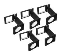 PEPLAYTAL 5pièces Loupe De Poche Pliante Petite Loupe Avec Échelle Pour Bijoux Couture Textile Et Réparation