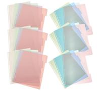 PEPLAYTAL 6 ensembles Intercalaires pour Classeur à Anneaux de Séparateurs de Pages avec Onglets Écrits Étiquettes Classifiées pour Cahier et Carnet Organisateur de Documents pour Étudiants