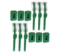 PEPLAYTAL 6 pièces Couteaux à Incurvés Acier Inoxydable Outils de Découpe et Incision pour Boulangerie Trancheur de Pâte Sécurisé et Accessoires de Cuisine Polyvalents