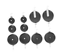 PEPLAYTAL 6 pièces Kit Éducatif de Poulies Doubles pour Expériences Scientifiques de Blocs Poulies pour Démonstration Mécanique et Physique Outil Pédagogique pour Étudiants et Centres