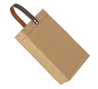 PEPLAYTAL À Vin Lavable Papier Kraft pour Stockage Et Transport De Bouteilles pour Fêtes Mariages Et Événements Spéciaux