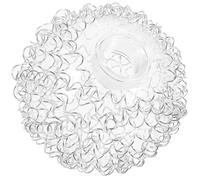 PEPLAYTAL abat-jour boule Couverture lampe à lampe ronde pour matériel balle couvercles remplacement de l'abat-jour en verre Shade de remplacement fil d'aluminium Transparent